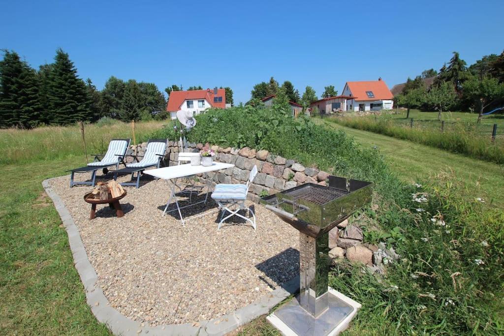 Ferienwohnung Mit Haffblick In Stolpe Ot Gummlin Usedom Stolpe auf Usedom Exterior foto